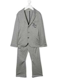 Brunello Cucinelli Kids костюм-двойка с вышитым логотипом