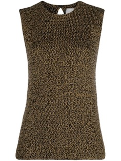 Jil Sander трикотажный топ без рукавов