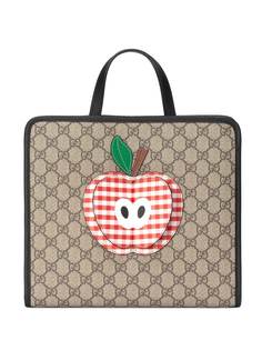 Gucci Kids сумка на плечо с узором GG Supreme и аппликацией
