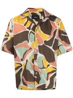 Costumein рубашка с абстрактным принтом