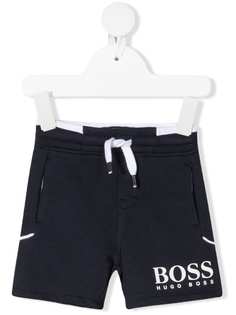 BOSS Kidswear спортивные шорты с логотипом