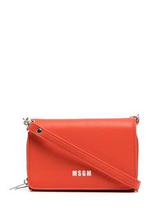 MSGM сумка через плечо с логотипом