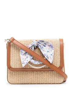 Ermanno Ermanno плетеная сумка на плечо с узлом