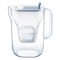 Фильтр-кувшин для очистки воды BRITA Style MX+ XL Жесткость 1шт, синий, 3.6л