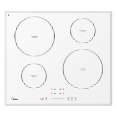 Индукционная варочная панель Midea MIH64721FW, независимая, белый