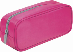 Пенал-косметичка Brauberg King Size Neon Pink (229019)