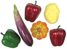 Игровой набор ТИЛИБОМ Овощи, 6 предметов (Т80313)