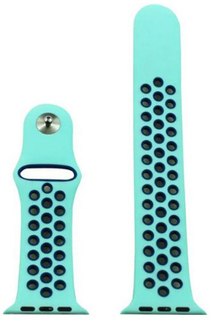 Ремешок EVA для Apple Watch 38/40 mm, голубой/синий (AVA012BB)