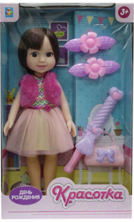 Кукла 1toy Красотка "День Рождения", 36 см (Т10281)