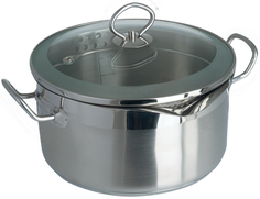 Кастрюля с крышкой REGENT-INOX 93-PSv-02 Pasta, 1,8 л, 16х9 см