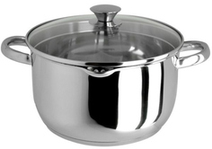 Кастрюля с крышкой REGENT-INOX 93-CU-05 Cucina, 6 л, 24х13,5 см