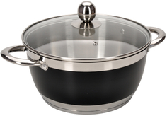 Кастрюля с крышкой REGENT-INOX 93-ES-03 Estro, 1,9 л, 18*9.5 см