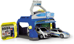 Игровой набор DICKIE "Полицеская станция", 2 машинки (3715010)