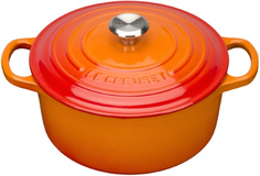 Кастрюля с крышкой Le Creuset 22 см Flame (21177220902430)