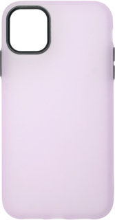 Чехол InterStep Latex EL iPhone 11, светло-фиолетовый (IS-FCC-IPH652019-LX07S-ELGD00)
