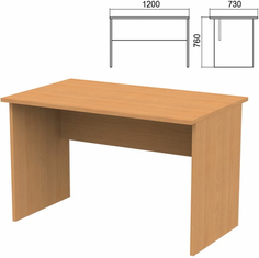 Письменный стол ПРОГРАММА-ТЕХНО "Арго", 120х73х76 см, груша арозо (641253)