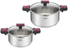 Набор посуды Tefal Cook&Clip, 4 предмета (G723S274)