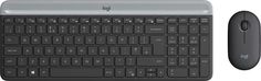 Клавиатура + мышь Logitech MK470 GRAPHITE (черно-серый)