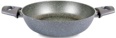 Сотейник TVS Mineralia Induction Eco 28см (серый)