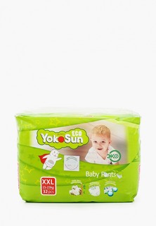 Подгузники-трусики Yokosun Eco, размер XXL (15-23 кг), 32 шт