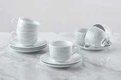 Набор чайных пар на 6 персон Аmeli Impress