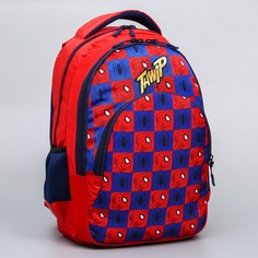 Рюкзак школьный с эргономичной спинкой, человек-паук, 47 x 39 x 17 см Marvel