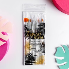 Набор кистей для маникюра tropical mood, 15 штук Beauty Fox