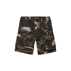 Шорты из хлопка и льна Il Gufo