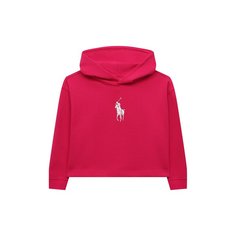 Укороченное худи из хлопка Polo Ralph Lauren