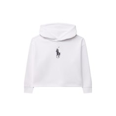 Укороченное худи из хлопка Polo Ralph Lauren