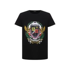 Хлопковая футболка Balmain