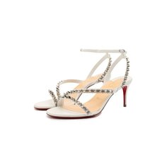 Кожаные босоножки Mafaldina Spikes 70 Christian Louboutin