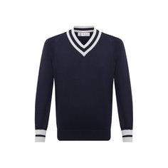 Хлопковый пуловер Brunello Cucinelli