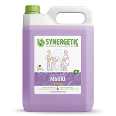 Жидкое мыло Synergetic для мытья рук Лавандовое поле 5 л