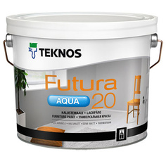 Краска универсальная Teknos Futura Aqua 20 PM1 1/0.9 л