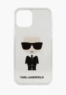 Чехол для iPhone Karl Lagerfeld 12 Pro Max (6.7), PC/TPU Ikonik Karl Transparent