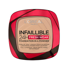 Пудра компактная для лица LOREAL INFAILLIBLE 24H FRESH WEAR тон 130 true beige L'Oreal