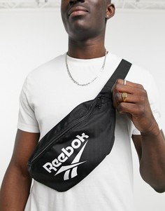 Черная сумка-кошелек на пояс Reebok Classics-Черный цвет