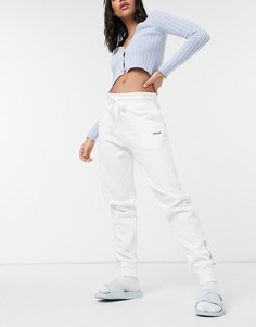 Белые узкие джоггеры от комплекта FCUK-Белый