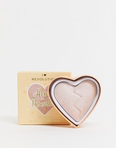 Хайлайтер I Heart Revolution Heartbreakers – Divine-Золотистый