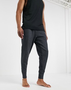 Темно-серые меланжевые джоггеры Nike Yoga Dri-FIT-Серый