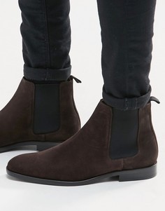 Замшевые ботинки челси Paul Smith Gerald-Коричневый