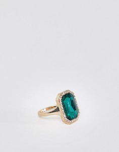 Коктейльное кольцо с камнями ALDO-Зеленый