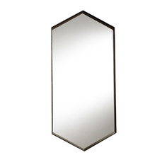 Зеркало настенное шестигранник 60*80 (ifdecor) черный 60.0x80.0x3.0 см.