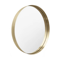 Зеркало настенное круглое 70 см (ifdecor) золотой 70.0x70.0x3.0 см.