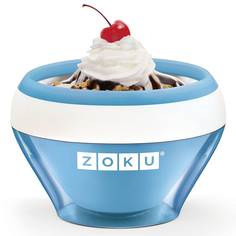 Мороженица ice cream maker (zoku) синий 14x9 см.