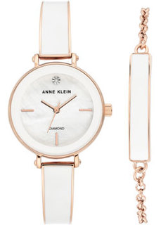 fashion наручные женские часы Anne Klein 3620WTST. Коллекция Box Set