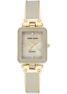 fashion наручные женские часы Anne Klein 3636TNGB. Коллекция Diamond