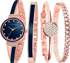 fashion наручные женские часы Anne Klein 2536RNST. Коллекция Box Set