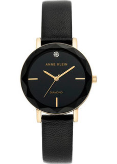 fashion наручные женские часы Anne Klein 3434BKBK. Коллекция Diamond